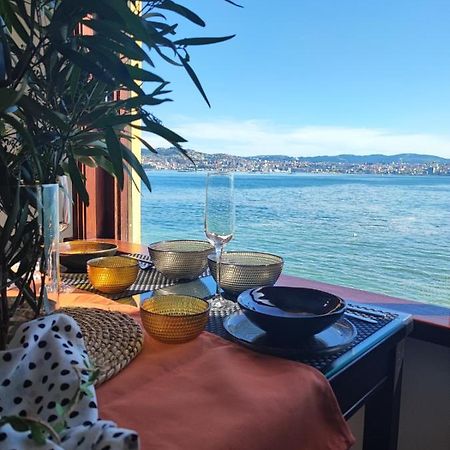 Apartamento Mirador Do Mar, Encima De La Playa Moaña Exterior foto